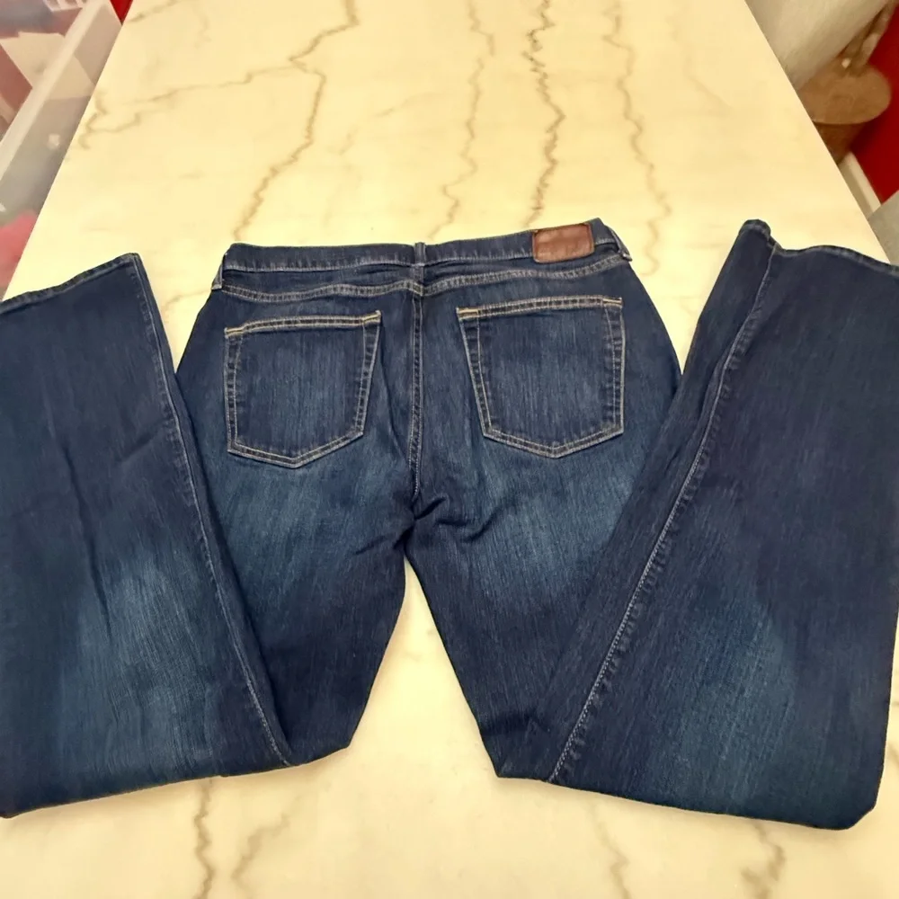 Abercrombie & Fitch Dark Blue Stretch Jeans Size 34x34 - Picture 5 of 6